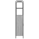 vidaXL Highboard Sivý Sonoma 40 x 33 x 161 cm Kompozitné drevo – Obrázok 4