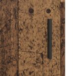 vidaXL Highboard Staré drevo 40 x 33 x 161 cm Kompozitné drevo – Obrázok 7