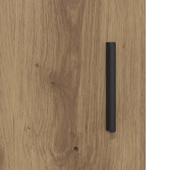 vidaXL Highboard Dub artisan 40 x 33 x 161 cm Kompozitné drevo – Obrázok 7