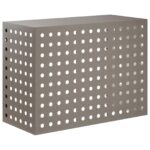 vidaXL Kryt na klimatizáciu Hrdzavý 110 x 50 x 80 cm – Obrázok 2