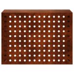 vidaXL Kryt na klimatizáciu Hrdzavý 110 x 50 x 80 cm – Obrázok 3