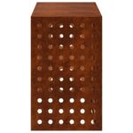 vidaXL Kryt na klimatizáciu Hrdzavý 110 x 50 x 80 cm – Obrázok 4