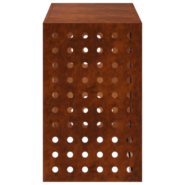 vidaXL Kryt na klimatizáciu Hrdzavý 110 x 50 x 80 cm – Obrázok 4