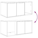 vidaXL Nábytok pre mačky Staré drevo 100 x 49 x 45 cm Kompozitné drevo – Obrázok 10