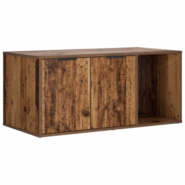 vidaXL Nábytok pre mačky Staré drevo 100 x 49 x 45 cm Kompozitné drevo – Obrázok 2