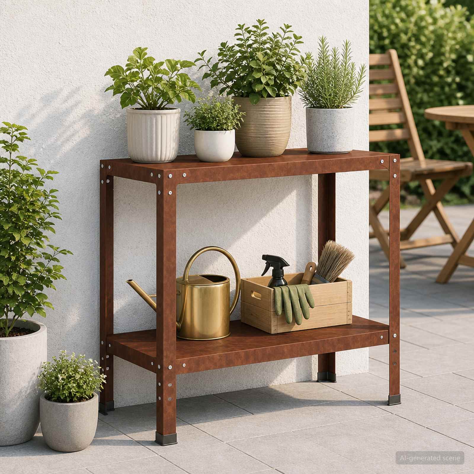 8014861_1.jpg vidaXL Stolík na presádzanie 100 x 40 x 80 cm – Obrázok 1