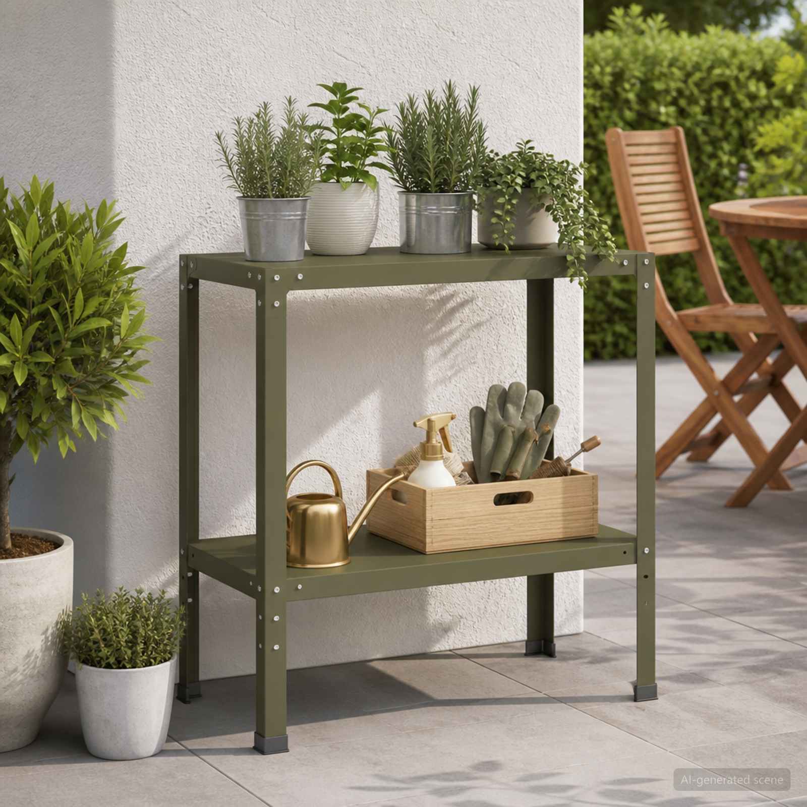 8014865_1.jpg vidaXL Stolík na presádzanie 80 x 40 x 80 cm – Obrázok 1