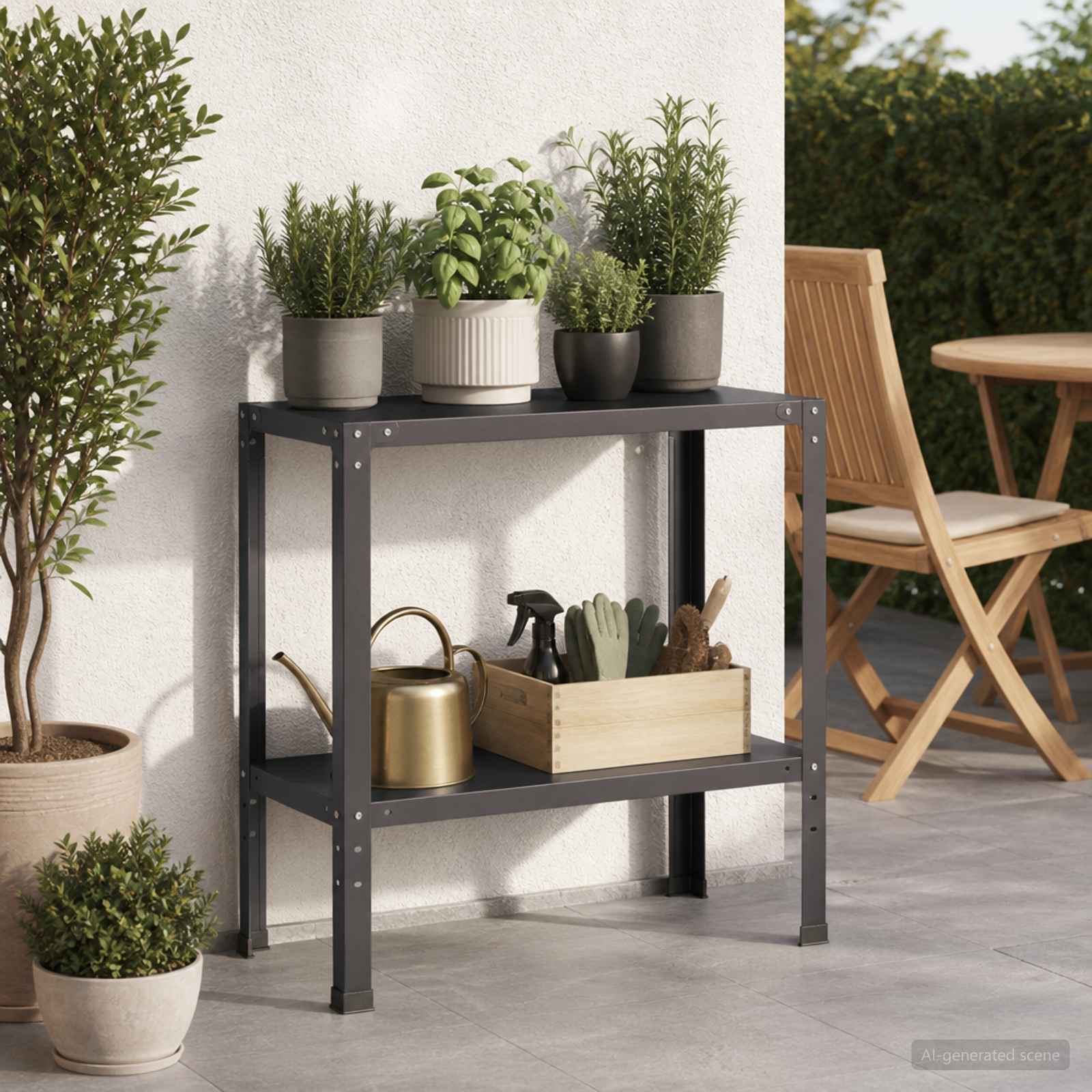 8014869_1.jpg vidaXL Stolík na presádzanie 60 x 40 x 80 cm – Obrázok 1