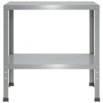 vidaXL Stolík na presádzanie 100 x 50 x 80 cm Pozinkovaná oceľ – Obrázok 3