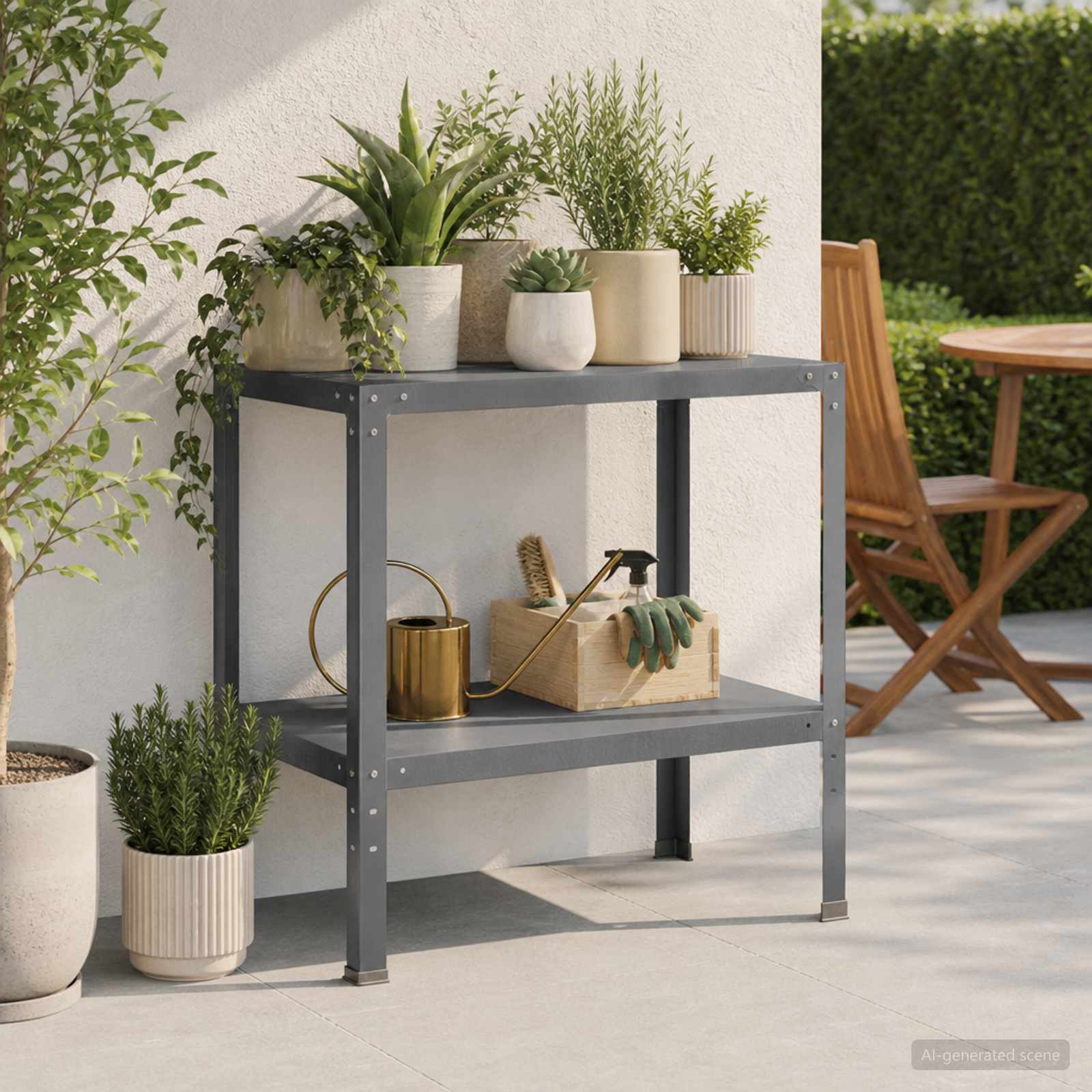 8014892_1.jpg vidaXL Stolík na presádzanie 60 x 50 x 80 cm – Obrázok 1