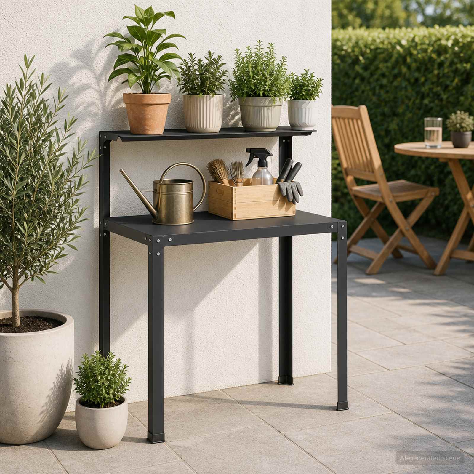 8014904_1.jpg vidaXL Stolík na presádzanie 80 x 50 x 104 cm – Obrázok 1