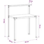 vidaXL Stolík na presádzanie 80 x 50 x 104 cm – Obrázok 8