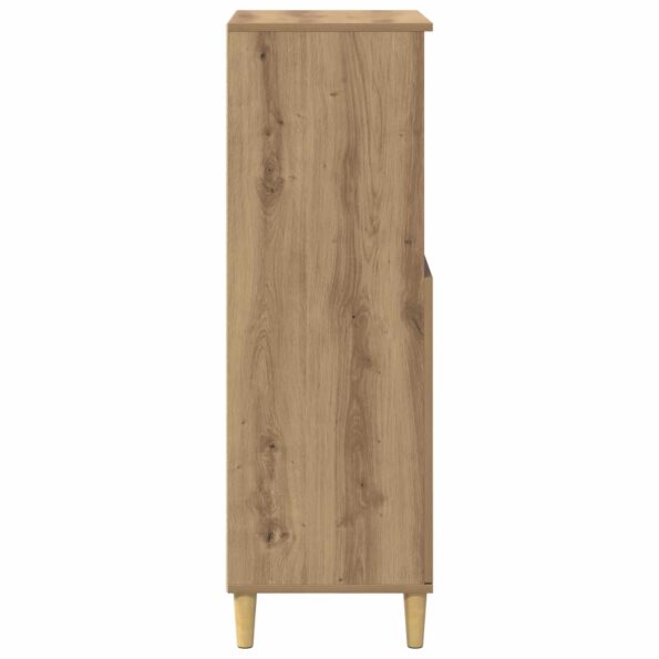 vidaXL Highboard Dub artisan 60 x 36 x 110 cm Kompozitné drevo – Obrázok 6