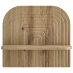 vidaXL Stenná polica 2 ks Dub artisan 41 x 13,5 x 37,5 cm – Obrázok 3