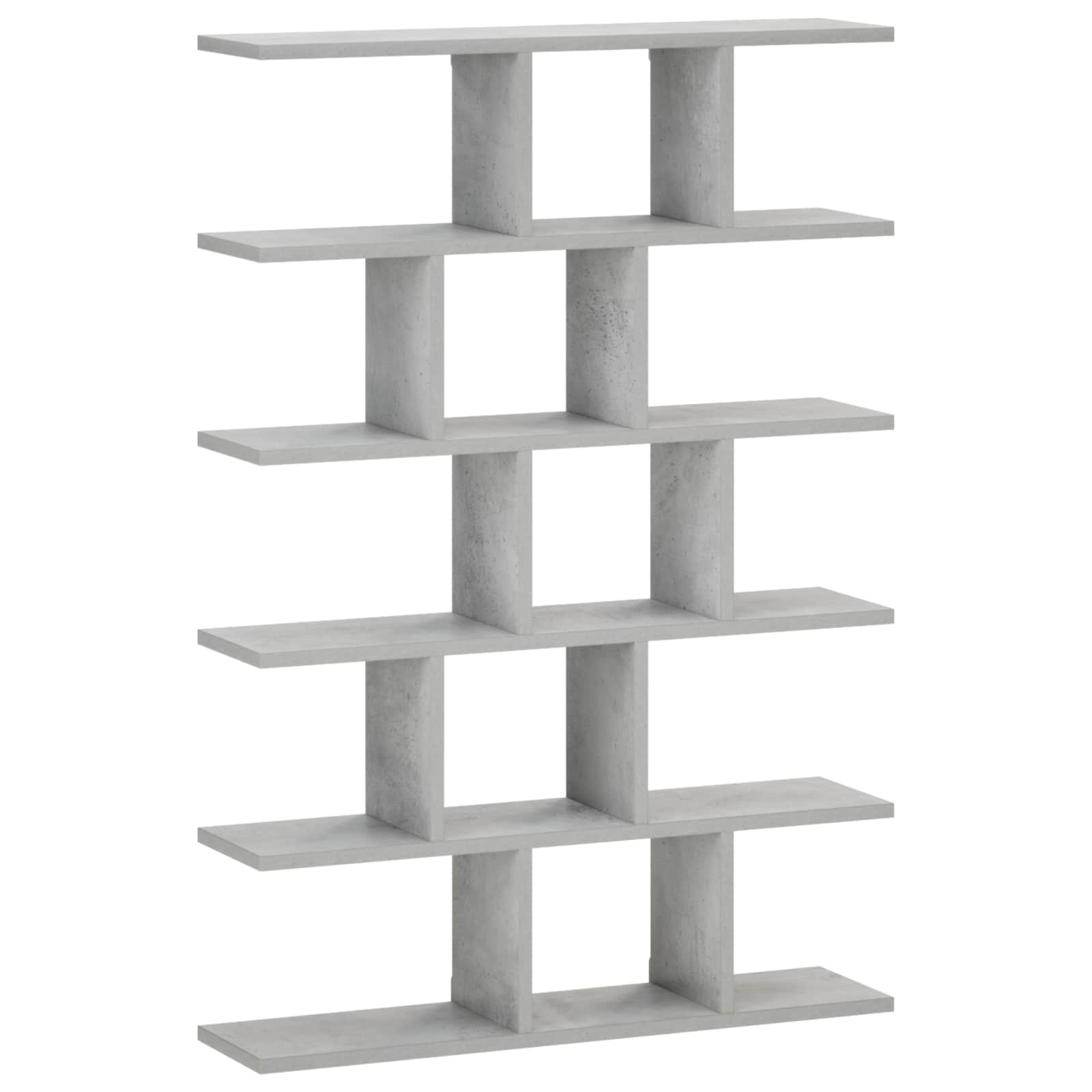 8015003_1.jpg vidaXL Nástenná polica Betónovo sivá 70 x 17 x 101 cm Kompozitné drevo – Obrázok 1