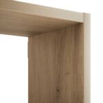 vidaXL Nástenná polica Dub artisan 70 x 17 x 101 cm Kompozitné drevo – Obrázok 4