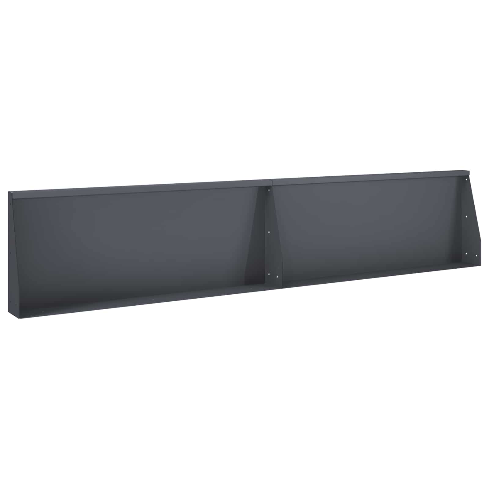 8015138_1.jpg vidaXL Oporný múr 2 ks 100 x 12 x 30 cm Oceľ Antracitová – Obrázok 1