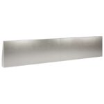 vidaXL Oporný múr 2 ks 100 x 12 x 30 cm Nehrdzavejúca oceľ Strieborná – Obrázok 6