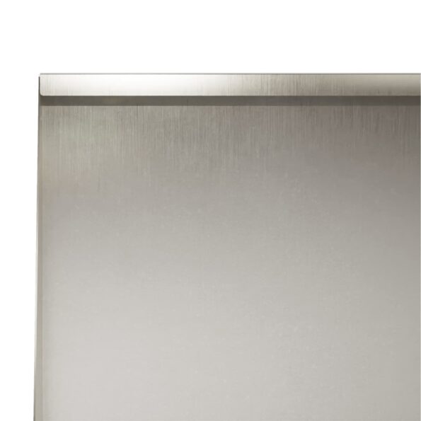 vidaXL Oporný múr 2 ks 100 x 12 x 30 cm Nehrdzavejúca oceľ Strieborná – Obrázok 7