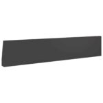 vidaXL Oporný múr 2 ks 100 x 12 x 40 cm Oceľ Čierna – Obrázok 5