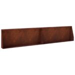 vidaXL Oporný múr 2 ks 100 x 12 x 40 cm Poveternostne odolná oceľ