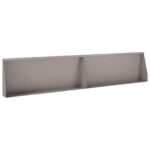 vidaXL Oporný múr 2 ks 100 x 12 x 40 cm Poveternostne odolná oceľ – Obrázok 2