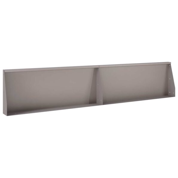 vidaXL Oporný múr 2 ks 100 x 12 x 40 cm Poveternostne odolná oceľ – Obrázok 2