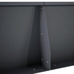 vidaXL Oporný múr 2 ks 100 x 12 x 50 cm Oceľ Antracitová – Obrázok 7