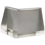 vidaXL Oporný múr 50 x 50 x 30 cm Nehrdzavejúca oceľ Strieborná – Obrázok 2