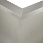 vidaXL Oporný múr 50 x 50 x 30 cm Nehrdzavejúca oceľ Strieborná – Obrázok 6