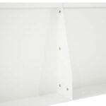 vidaXL Oporný múr 2 ks 50 x 50 x 40 cm Oceľ Biela – Obrázok 6