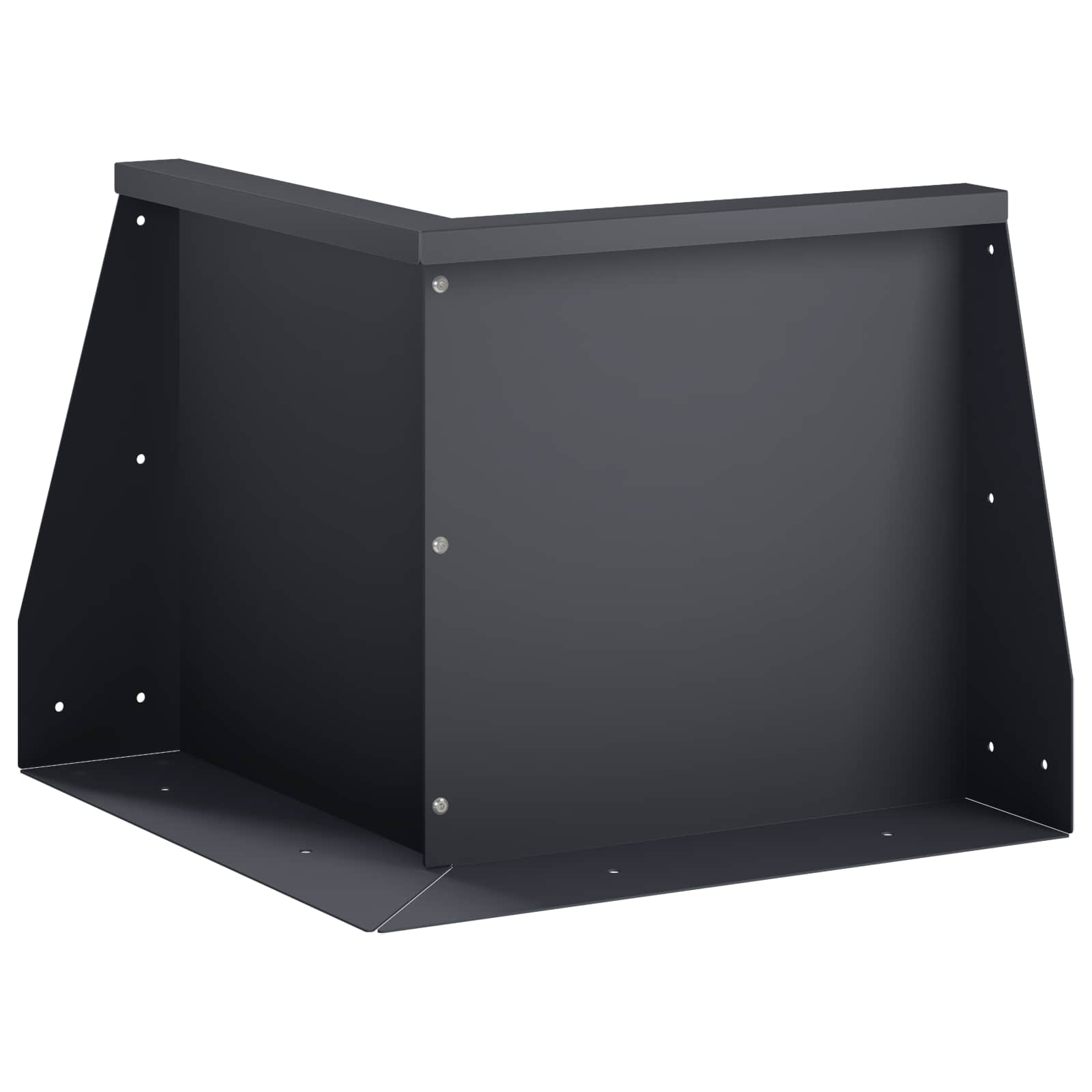 8015175_1.jpg vidaXL Oporný múr 50 x 50 x 40 cm Oceľ Antracitová – Obrázok 1