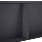 vidaXL Oporný múr 2 ks 50 x 50 x 40 cm Oceľ Antracitová – Obrázok 6