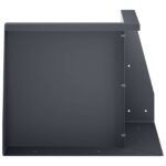 vidaXL Oporný múr 50 x 50 x 50 cm Oceľ Antracitová – Obrázok 3