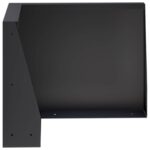 vidaXL Oporný múr 50 x 50 x 30 cm Oceľ Čierna – Obrázok 3