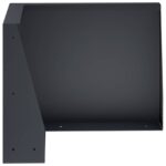 vidaXL Oporný múr 50 x 50 x 30 cm Oceľ Antracitová – Obrázok 3