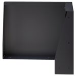 vidaXL Oporný múr 50 x 50 x 40 cm Oceľ Čierna – Obrázok 2
