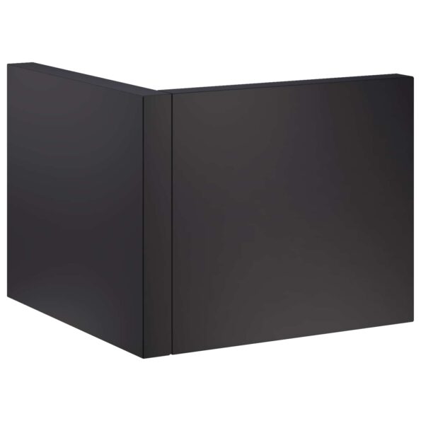 vidaXL Oporný múr 2 ks 50 x 50 x 40 cm Oceľ Čierna – Obrázok 4