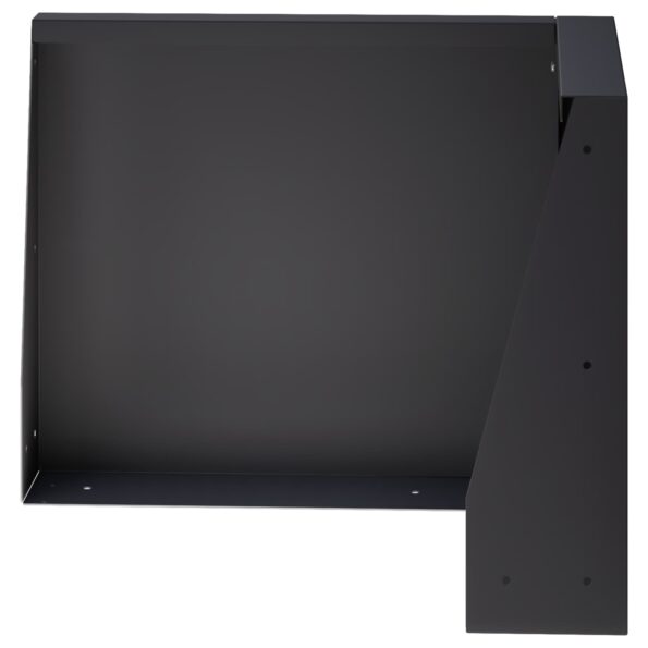 vidaXL Oporný múr 50 x 50 x 50 cm Oceľ Čierna – Obrázok 2
