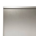 vidaXL Oporný múr 2 ks 40 x 12 x 40 cm Nehrdzavejúca oceľ Strieborná – Obrázok 6