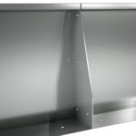 vidaXL Oporný múr 2 ks 40 x 12 x 50 cm Pozinkovaná oceľ Strieborná – Obrázok 7