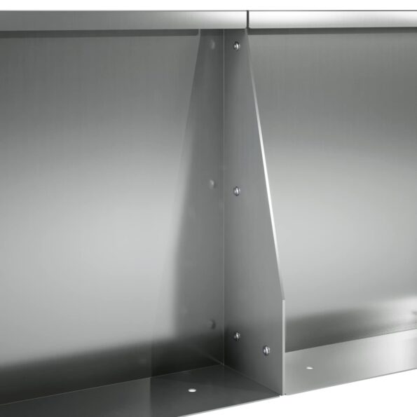 vidaXL Oporný múr 2 ks 40 x 12 x 50 cm Pozinkovaná oceľ Strieborná – Obrázok 7
