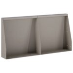 vidaXL Oporný múr 2 ks 40 x 12 x 50 cm Poveternostne odolná oceľ – Obrázok 3