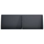 vidaXL Oporný múr 2 ks 60 x 12 x 50 cm Oceľ Antracitová – Obrázok 3