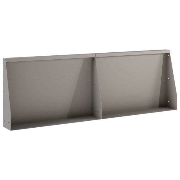 vidaXL Oporný múr 2 ks 60 x 12 x 50 cm Poveternostne odolná oceľ – Obrázok 3
