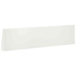 vidaXL Oporný múr 2 ks 80 x 12 x 30 cm Oceľ Biela – Obrázok 5