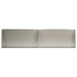vidaXL Oporný múr 2 ks 80 x 12 x 30 cm Nehrdzavejúca oceľ Strieborná – Obrázok 3