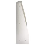 vidaXL Oporný múr 2 ks 80 x 12 x 30 cm Nehrdzavejúca oceľ Strieborná – Obrázok 4