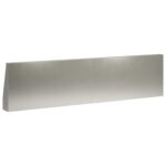 vidaXL Oporný múr 2 ks 80 x 12 x 30 cm Nehrdzavejúca oceľ Strieborná – Obrázok 5