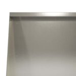 vidaXL Oporný múr 2 ks 80 x 12 x 30 cm Nehrdzavejúca oceľ Strieborná – Obrázok 6